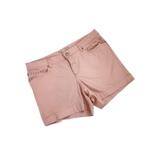 Sonoma life + style Modern Fit Blush Jeans shorts Size 14
